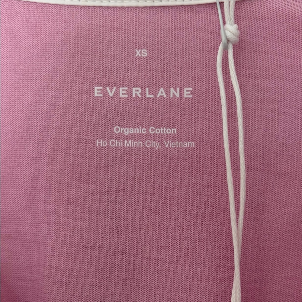 NWT Everlane Dress Cotton Polo Preppy Mauve XS - Picture 5 of 6